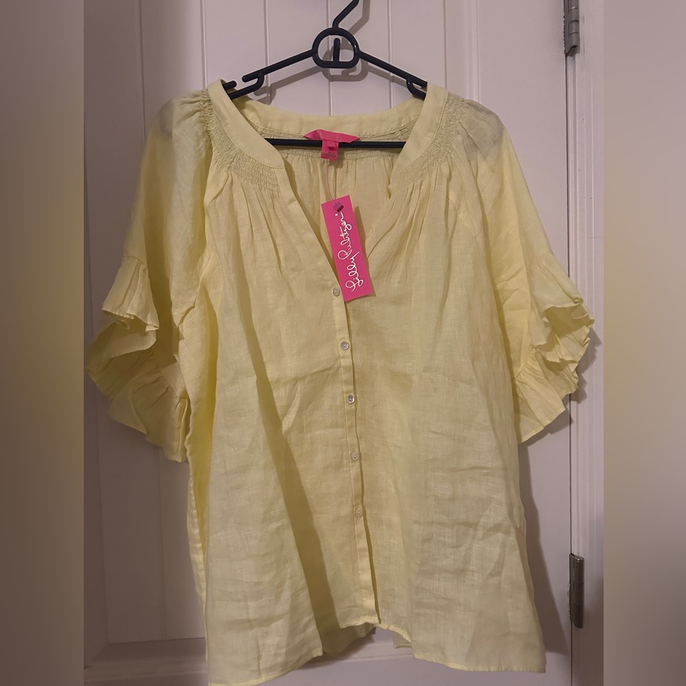 NWT Lilly Pulitzer women’s large blouse